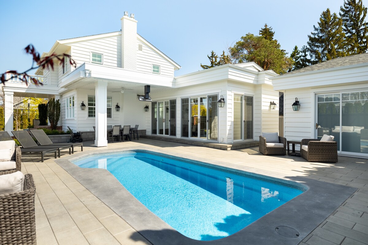 豪华度假屋-私人泳池和热水浴缸（靠近华盛顿特区）