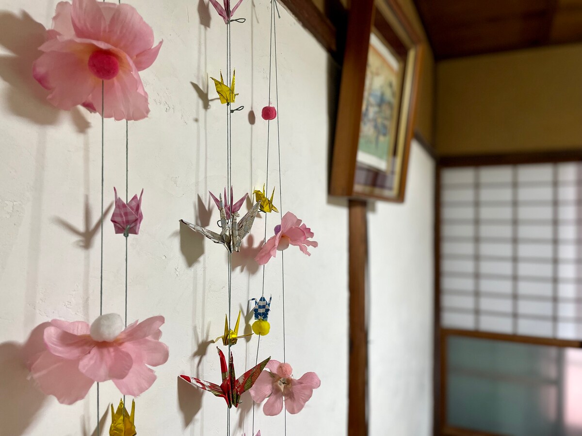 老式传统房屋/无线网络/二条/Saiin/京町屋复古体验， 100年历史