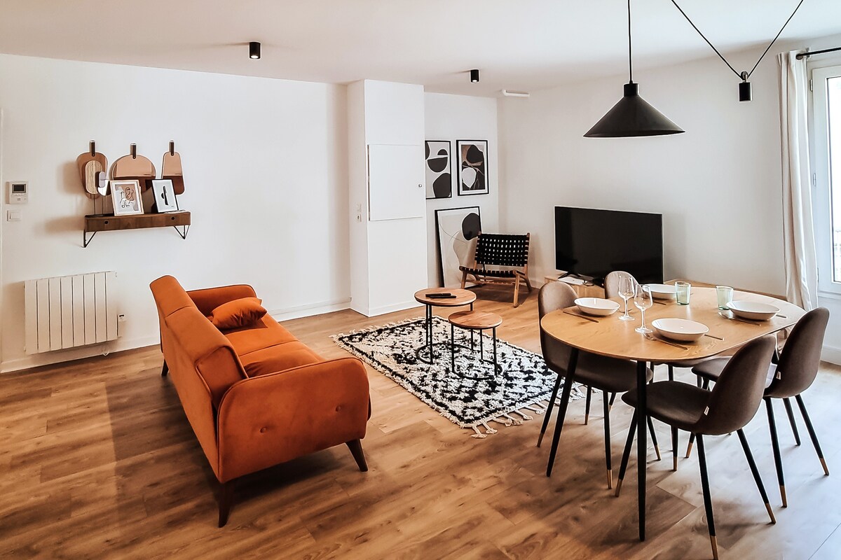 Troyes City center rue zola : Space and Comfort