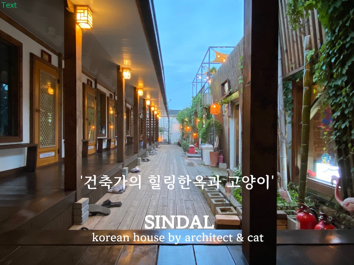 T3 Architect 's Cat Hanok/Hwangnidan 5分钟即可抵达1分钟