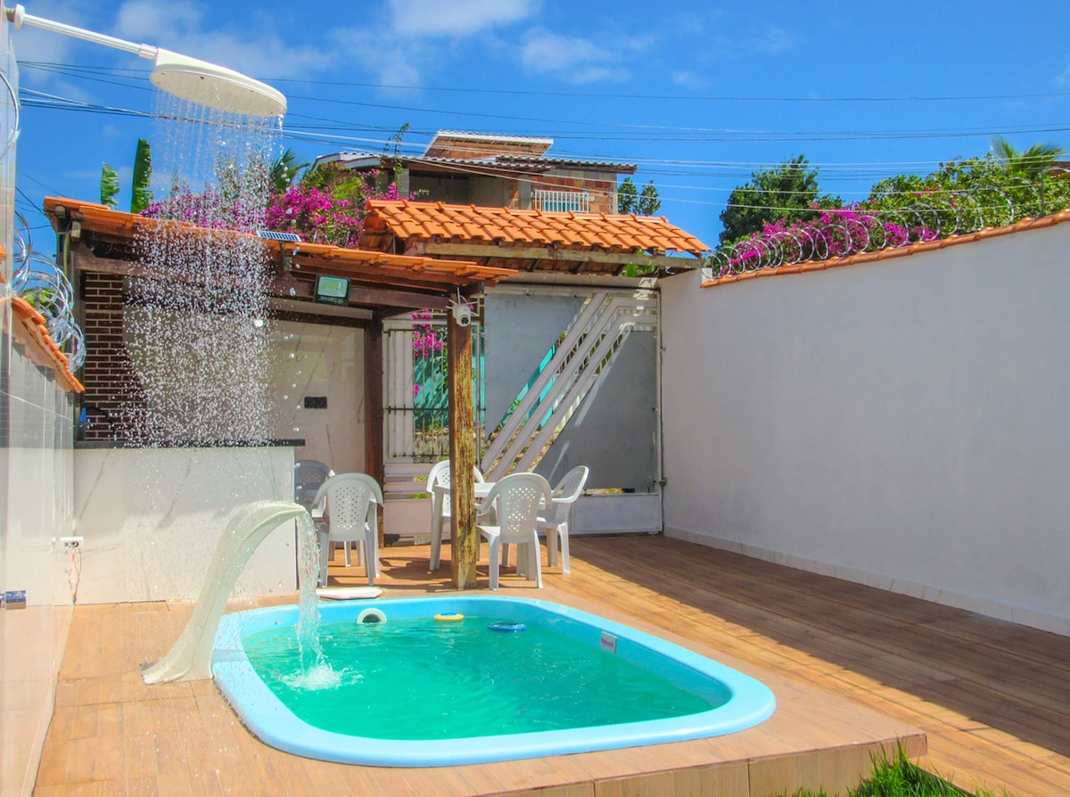 Casa com Piscina e Churrasqueira em Vera Cruz/BA