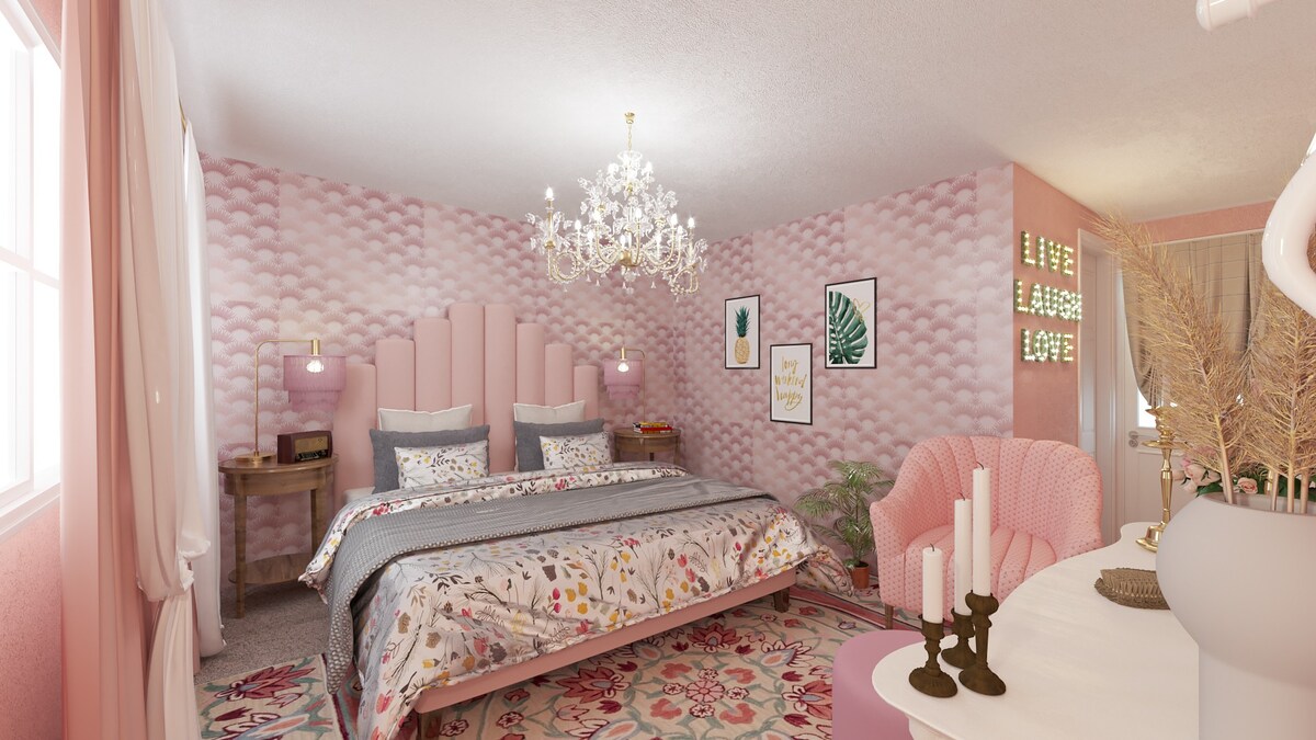 阿迪朗达克R3 Charming 1间卧室装饰艺术汽车旅馆