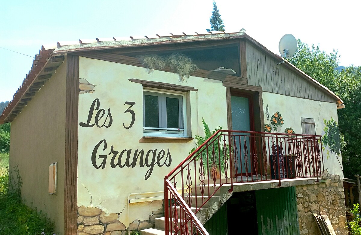 Les Trois Granges舒适小屋