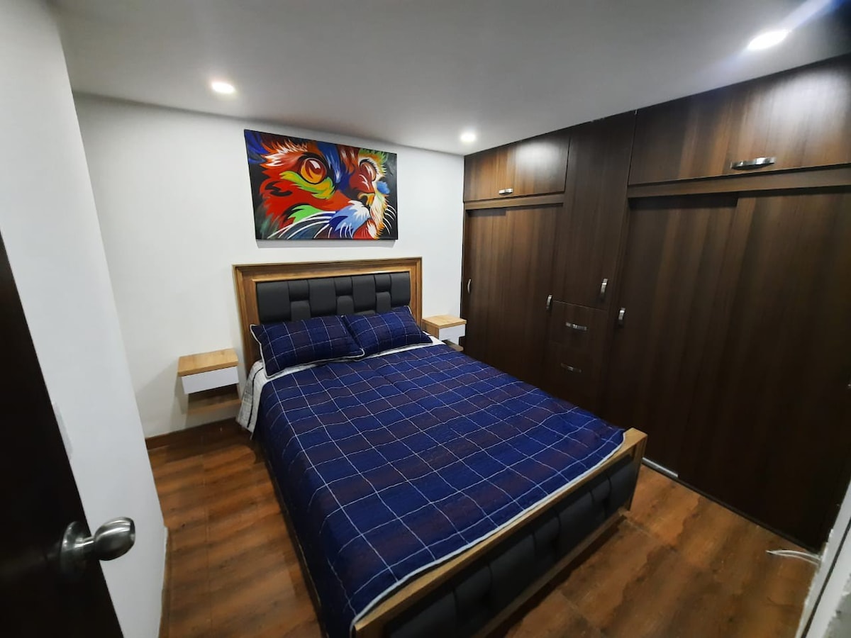 Hermoso apartamento en unidad cerrada, con piscina