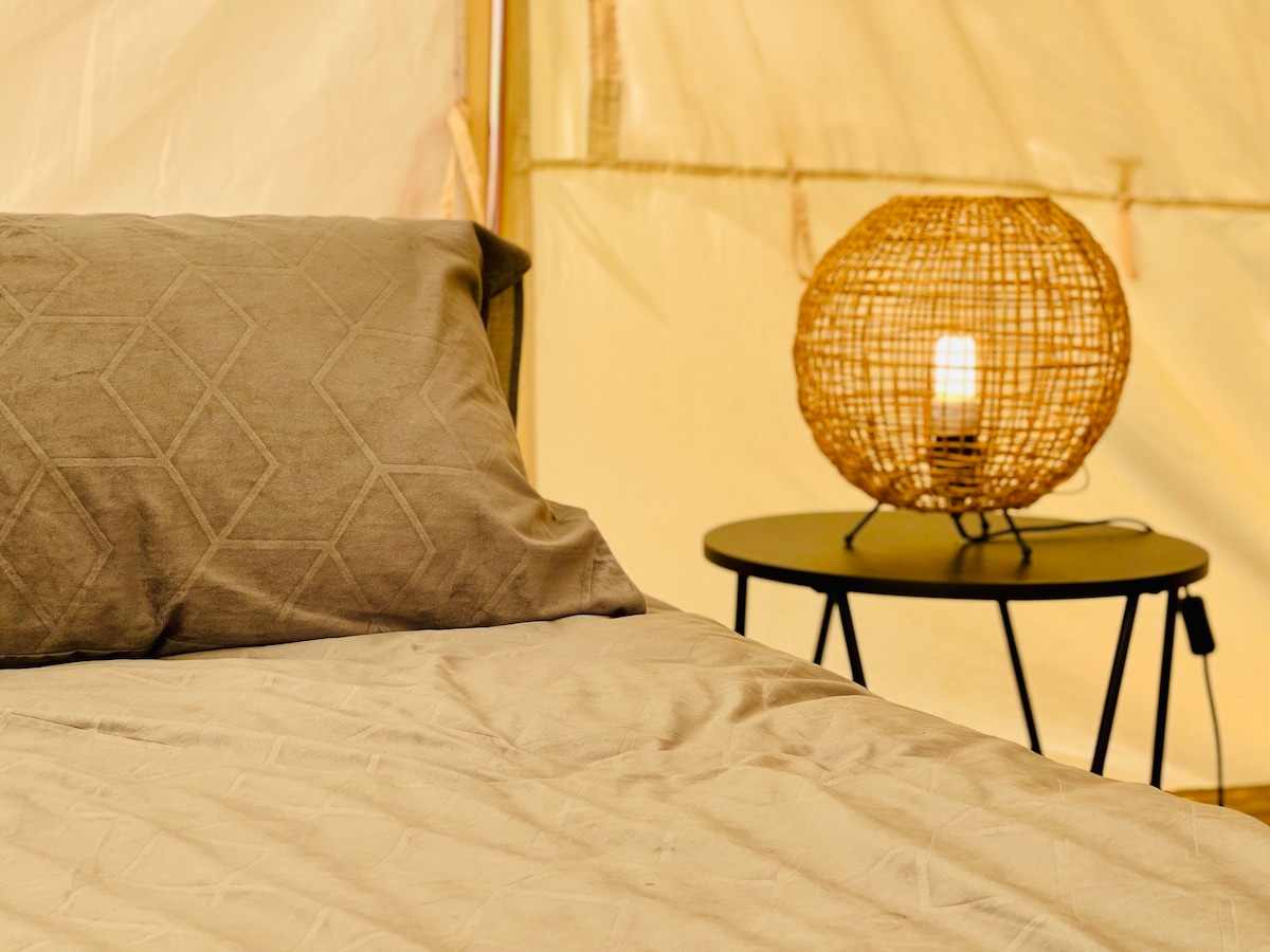 Bell Tent 5 - Secluded Estate w/ Water Views