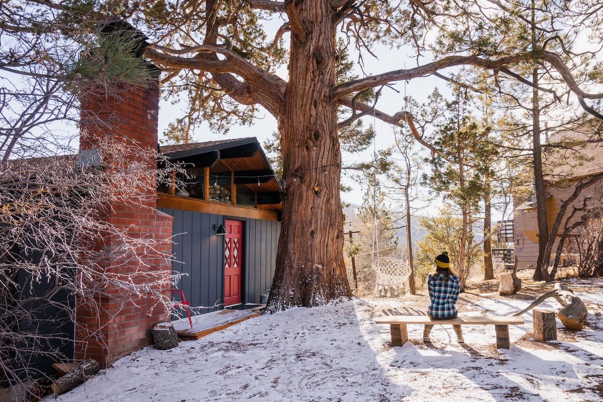 Treehaus度假木屋|绝佳的雪山景观！