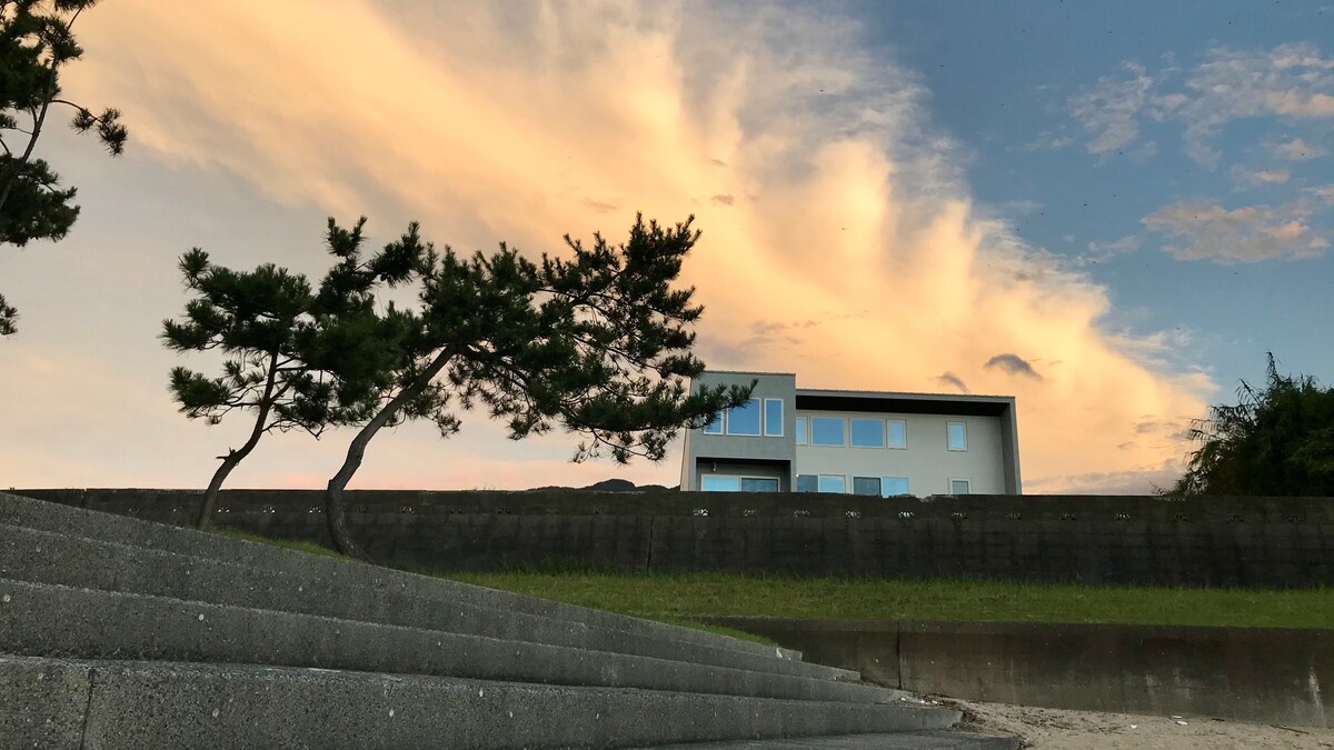 Oku Itoshima独立房屋-天空、火灾、海上零点-天空、火灾、海上-远离城市喧嚣的成人隐居地