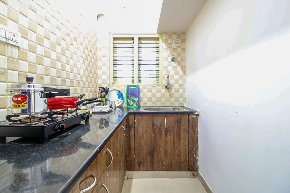 DivBnB房源| Whitefield现代1 BHK | WFH