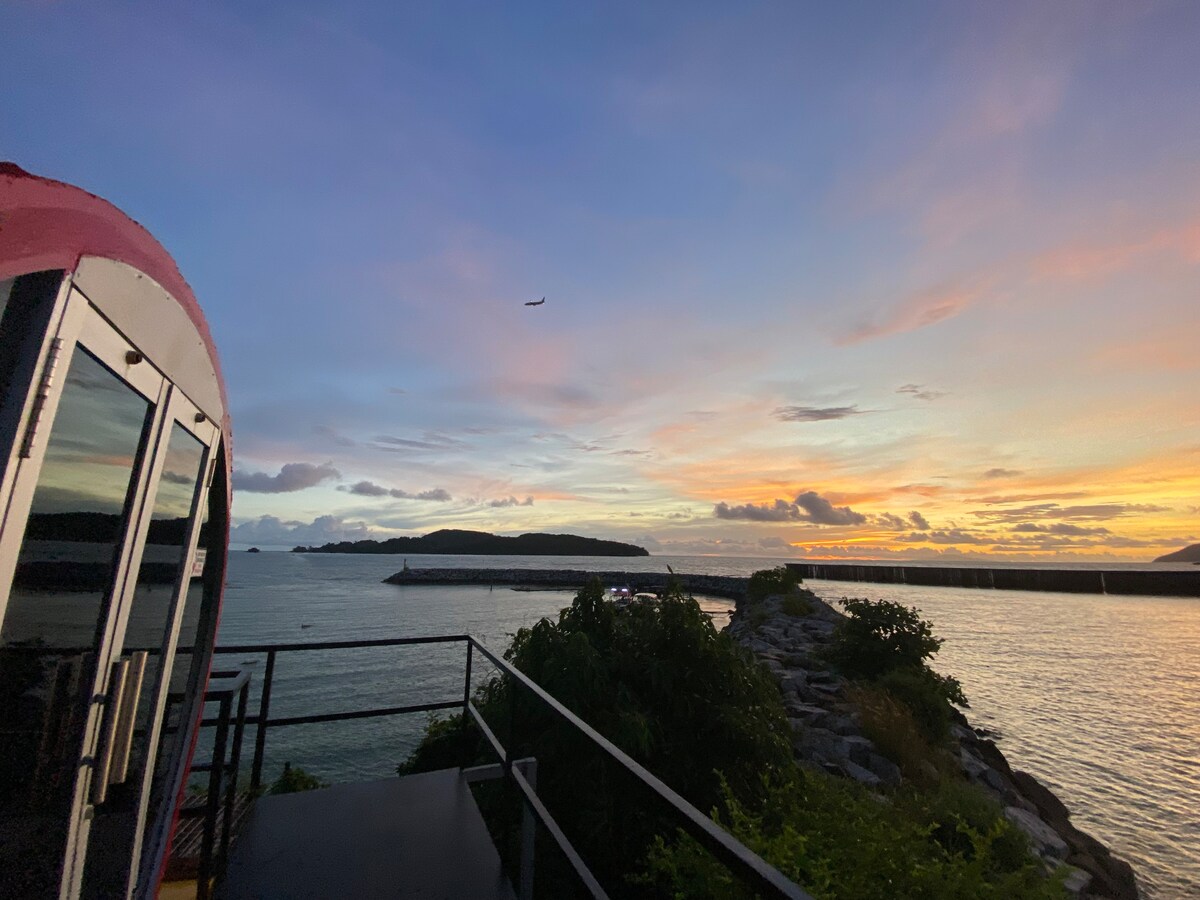 顶级海景地铁，仅带套房