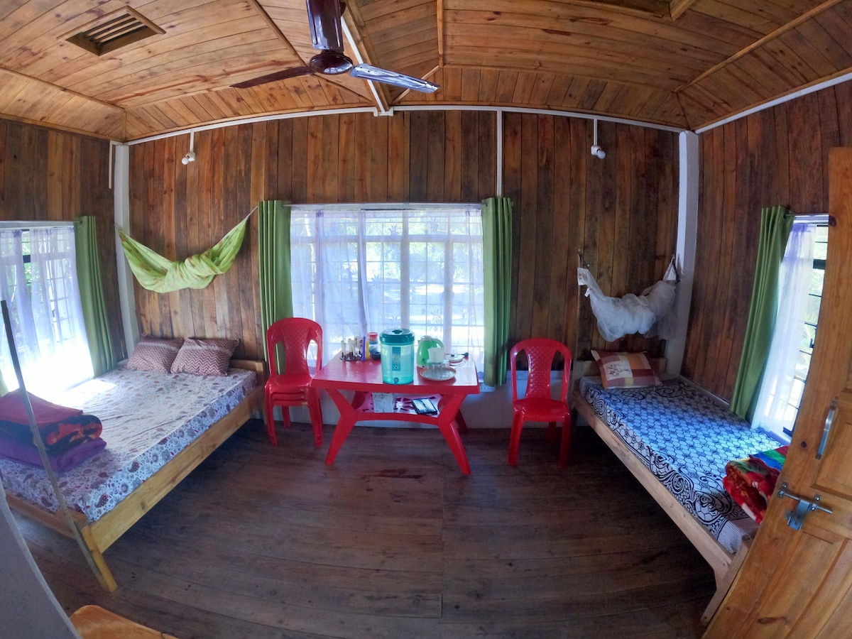 Room II in Green-Wood Guesthouse, Mawlynnong.