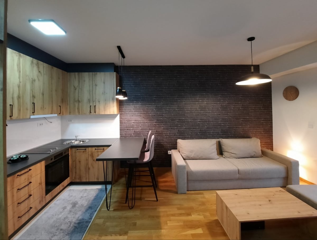 斯科普里（ Skopje ）舒适的单卧室公寓