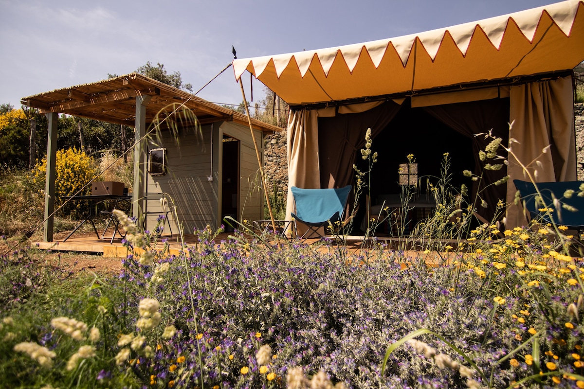 Le Lagore ， Safari Tent Glamping体验