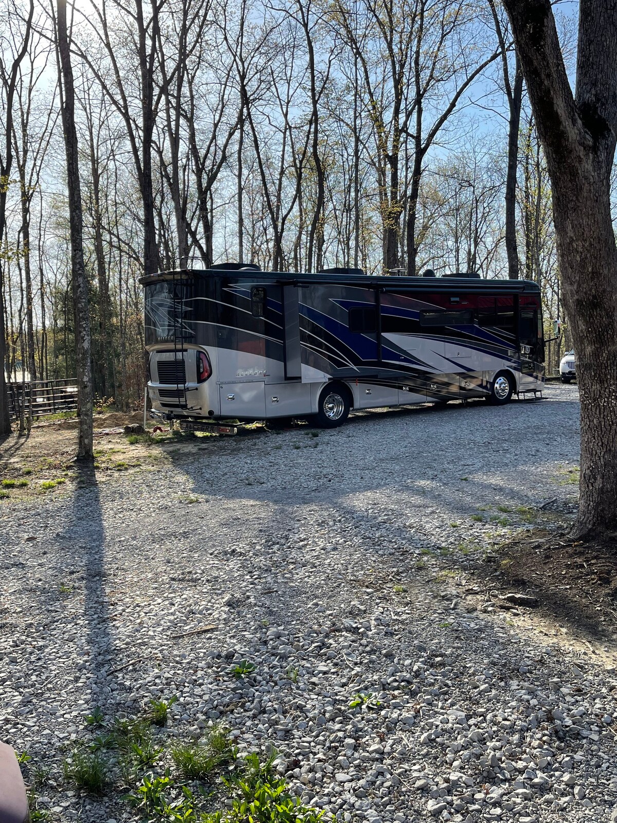 Campsite with fire pit!