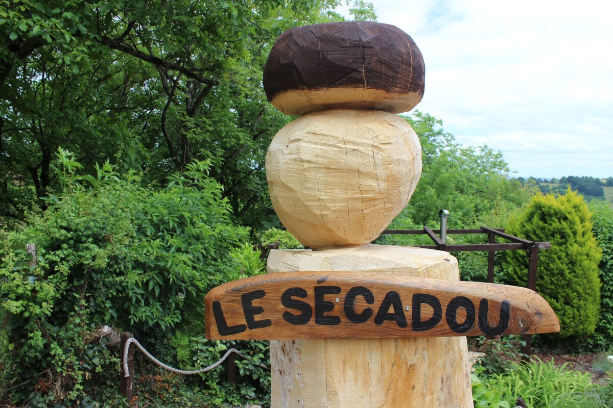 乡村小屋「Le Sécadou」。