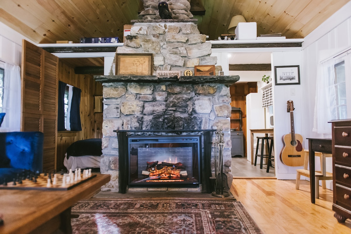 Authentic Catskills Log Cabin