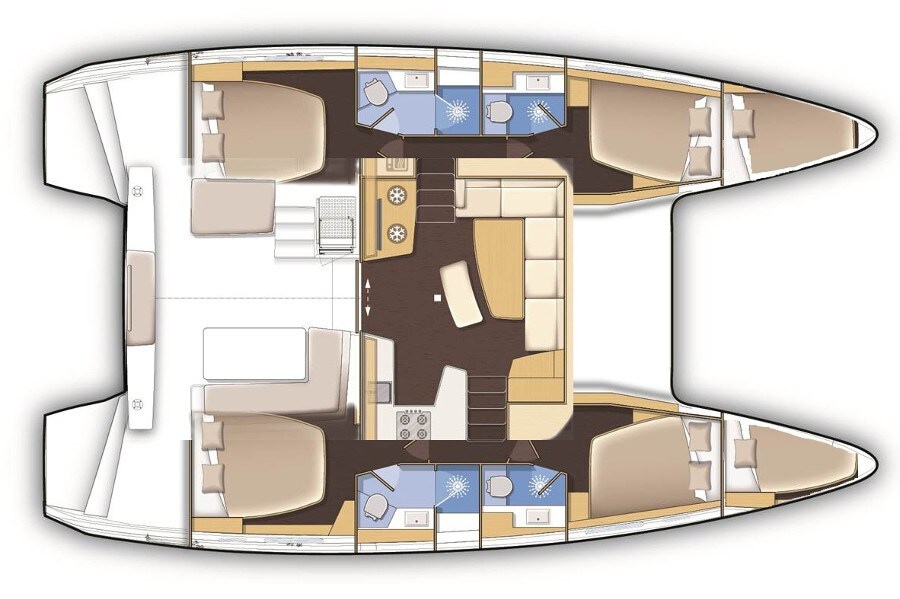 双体船泻湖42 Skipper Cruise FJ