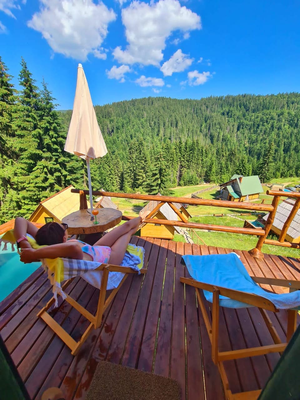 独一无二的带泳池天空景观度假木屋