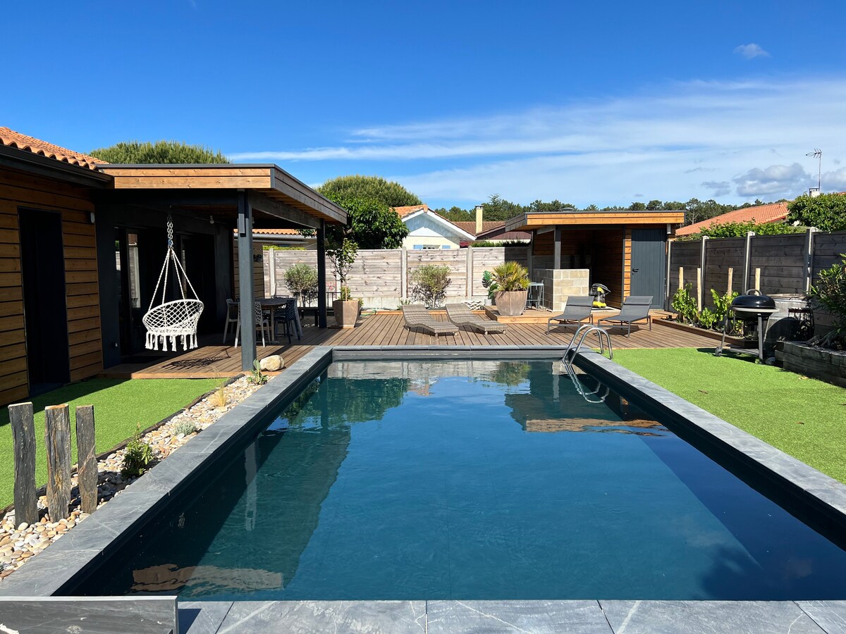 Magnifique villa avec piscine chauffée