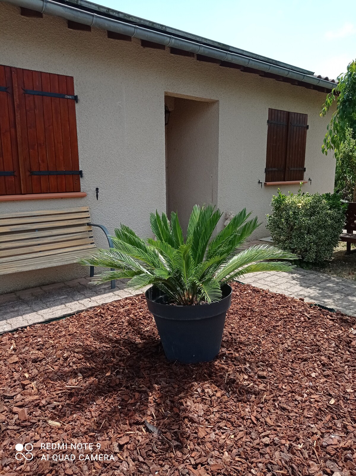 Maison à la campagne avec 2 chambres et jardin