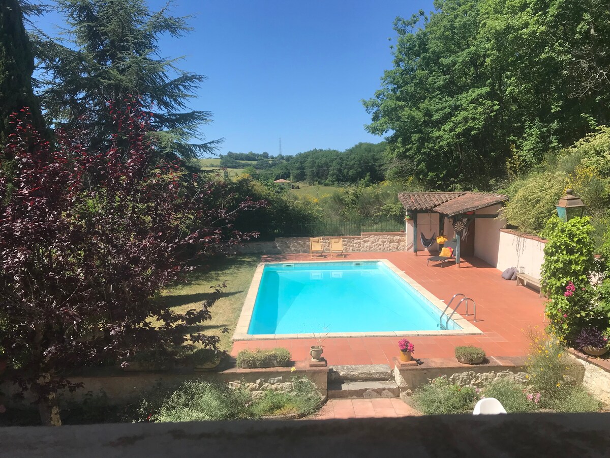 Maison dans le Gers avec piscine