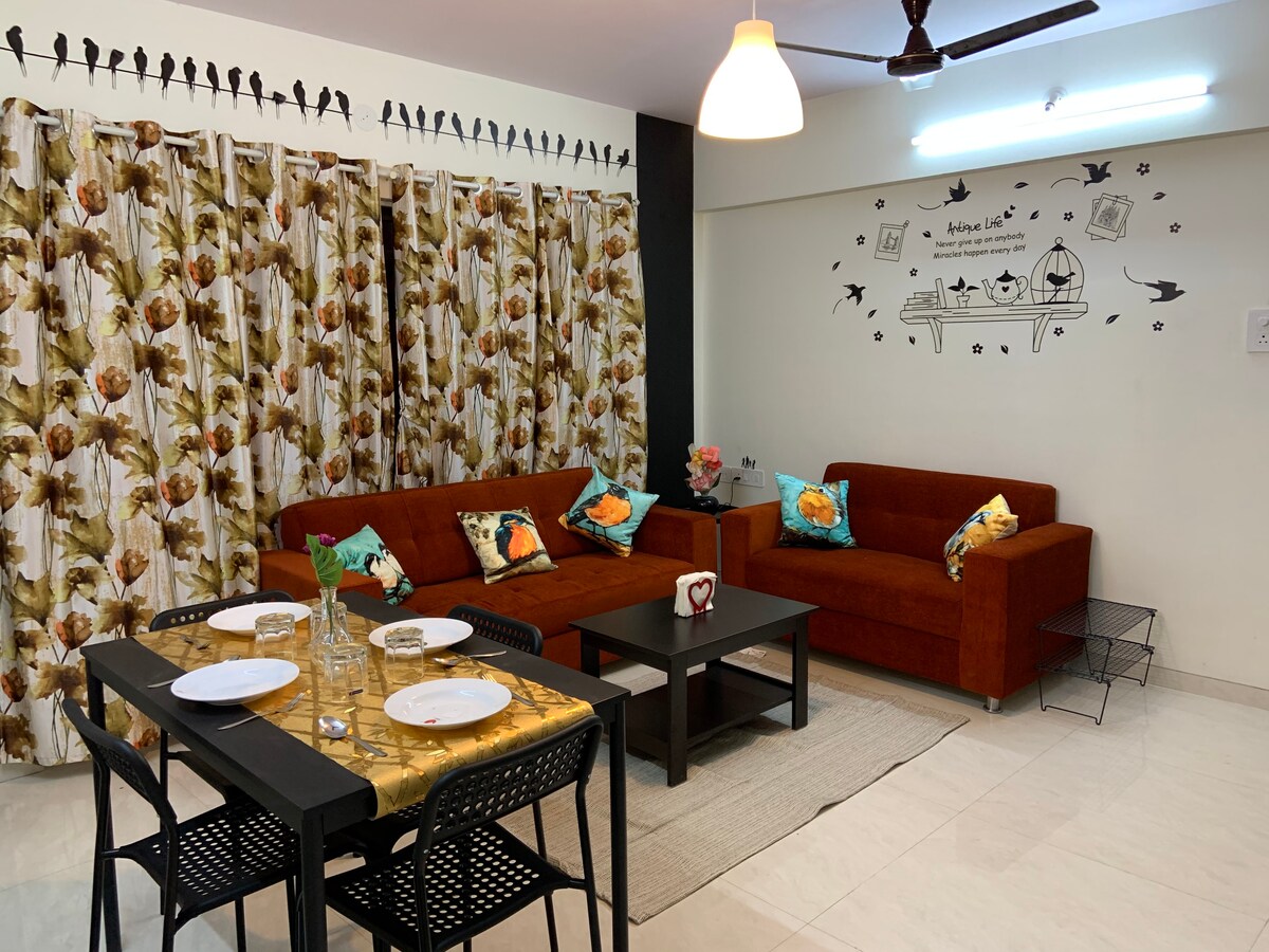 Entire 2 BHK Serviced Apartment