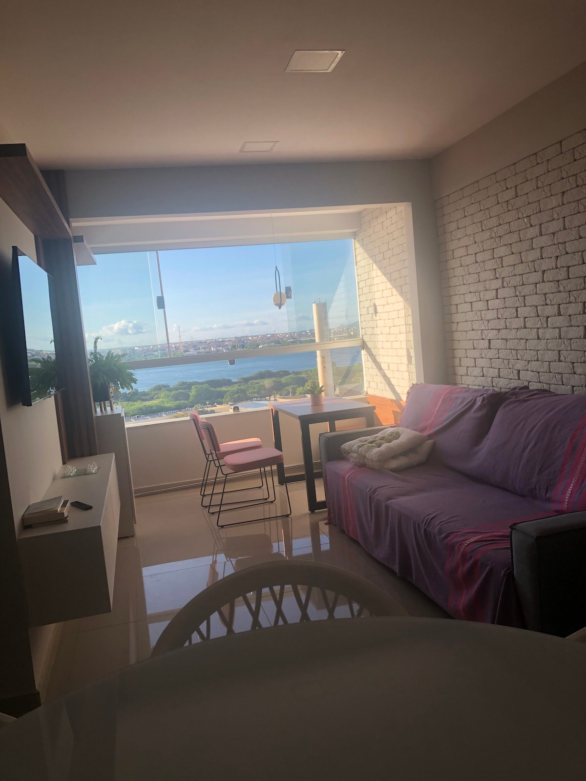 Apartamento aconchegante com vista para o rio!!