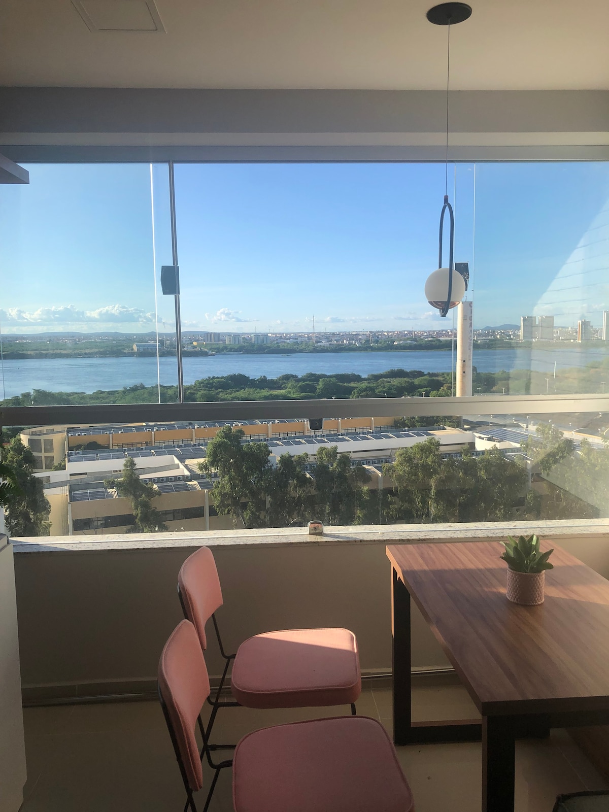 Apartamento aconchegante com vista para o rio!!