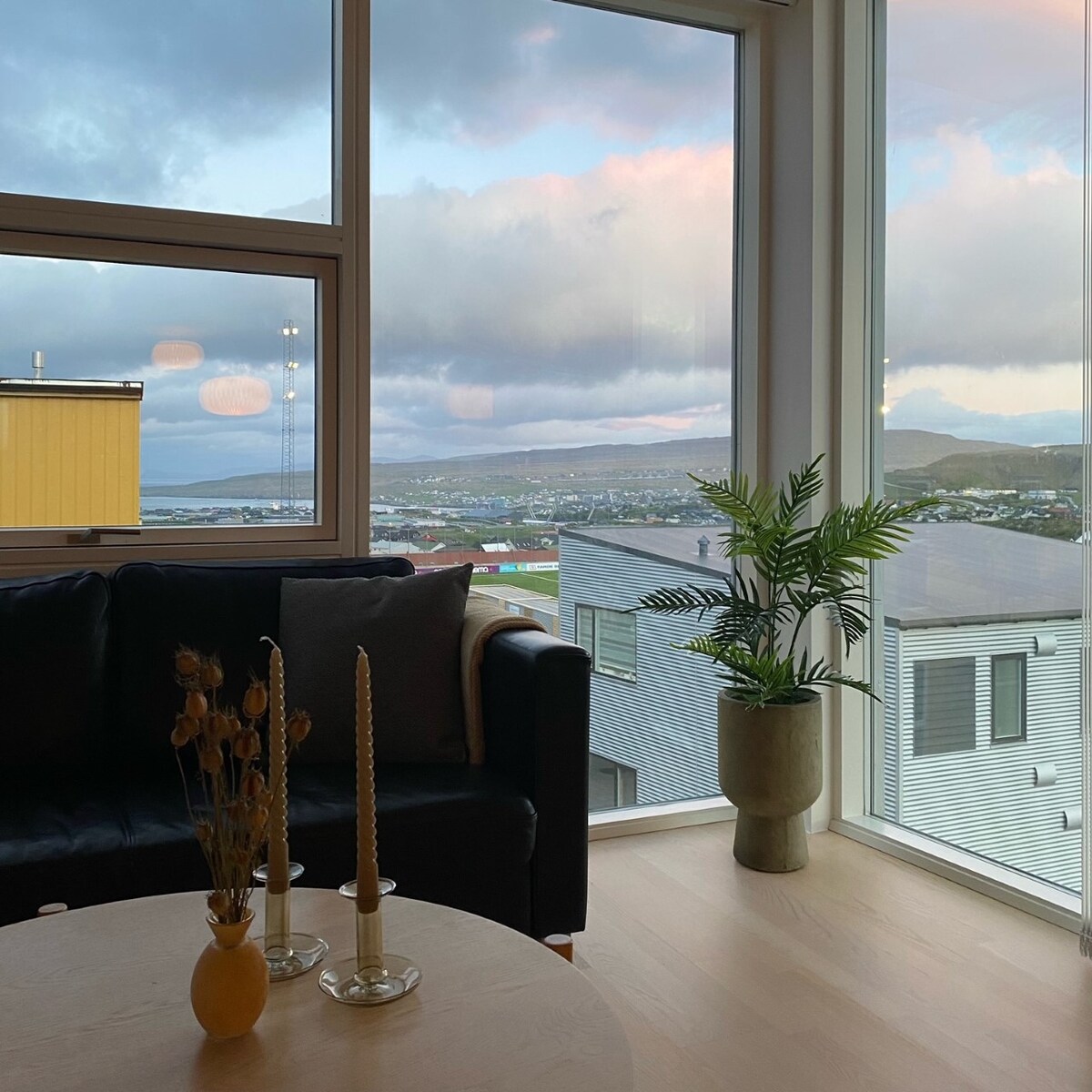 可俯瞰Tórshavn的全新公寓