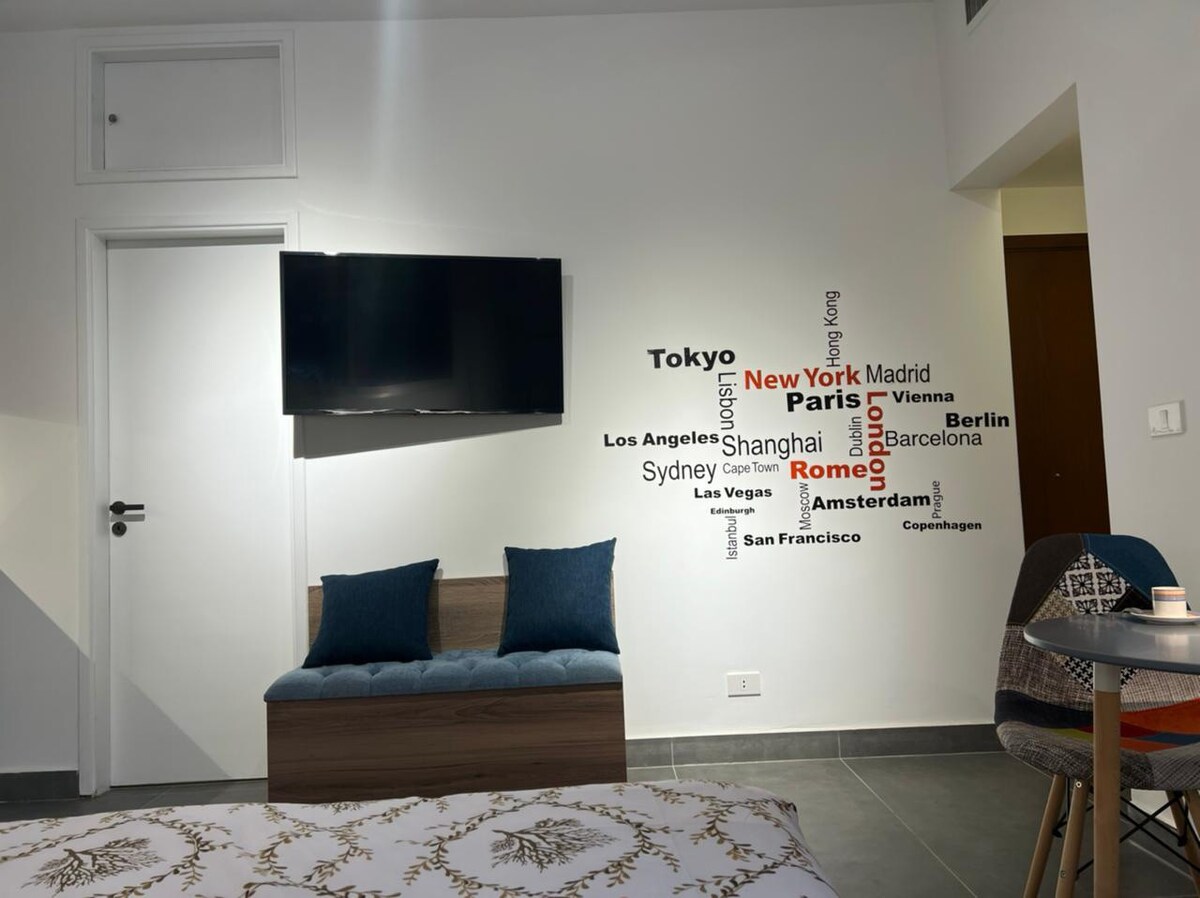 Achrafieh全天候舒适电气现代单间公寓