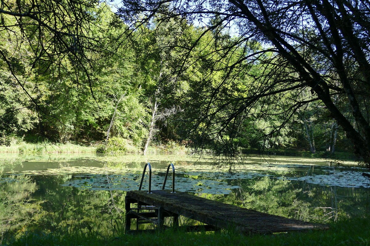 Manoir Périgord Noir/Piscine chauffée/Campagne