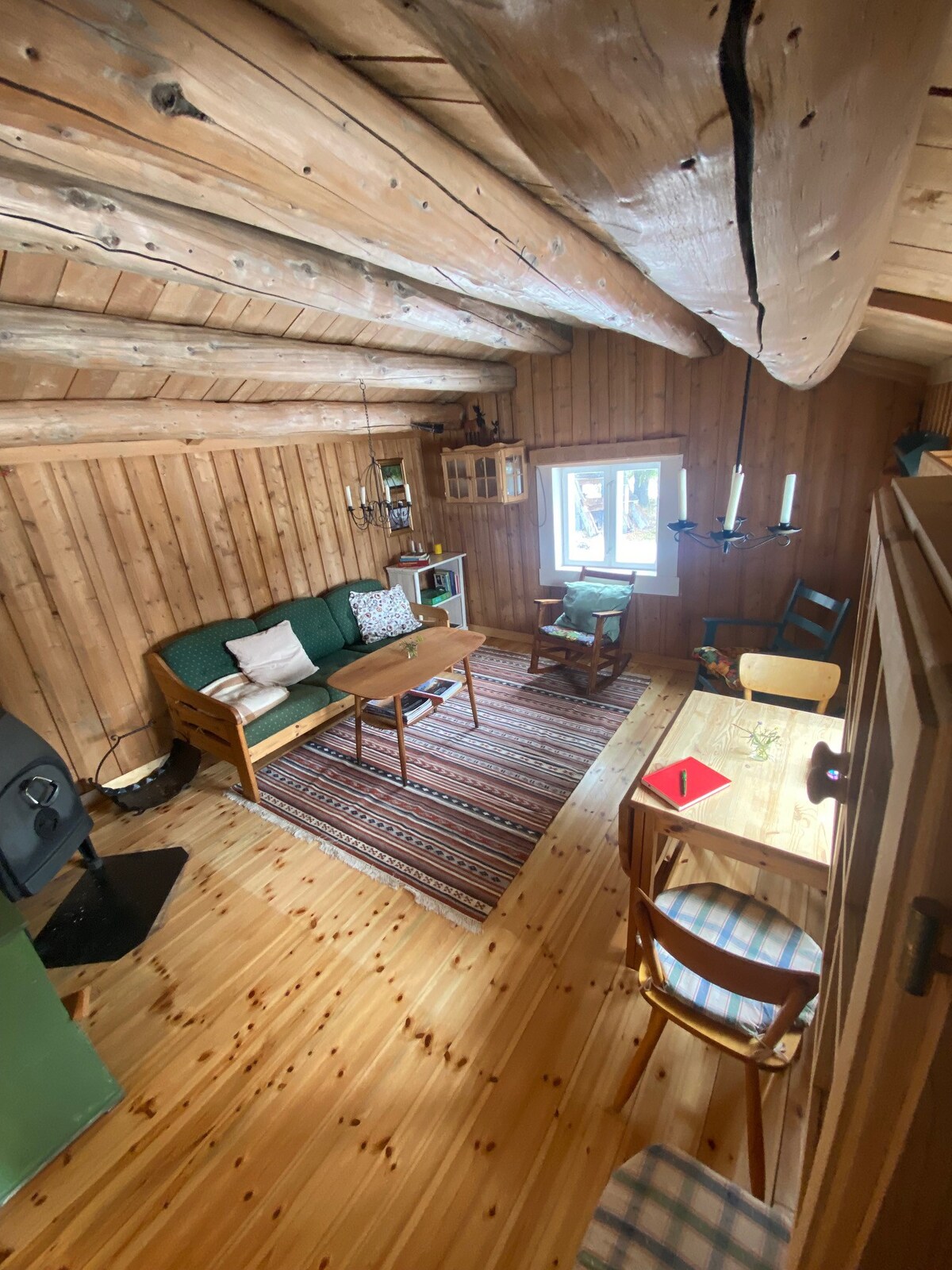 位于大自然中的Setervoll舒适小木屋