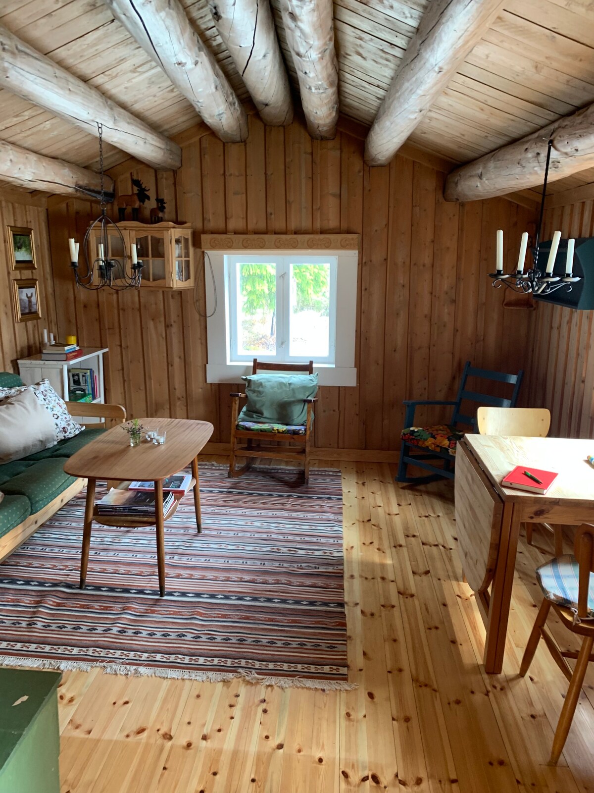 位于大自然中的Setervoll舒适小木屋