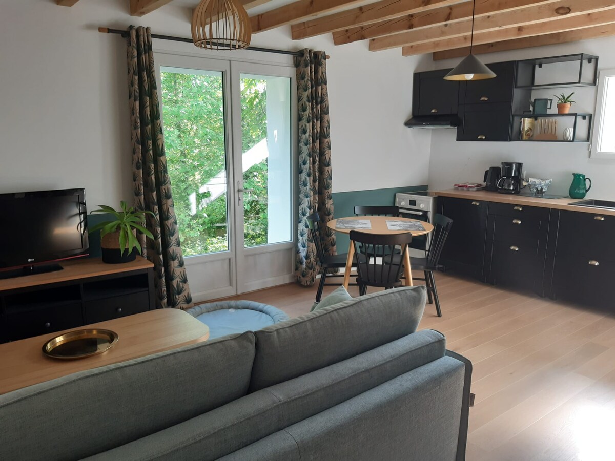 Bel Appartement au calme dans une Maison Landaise