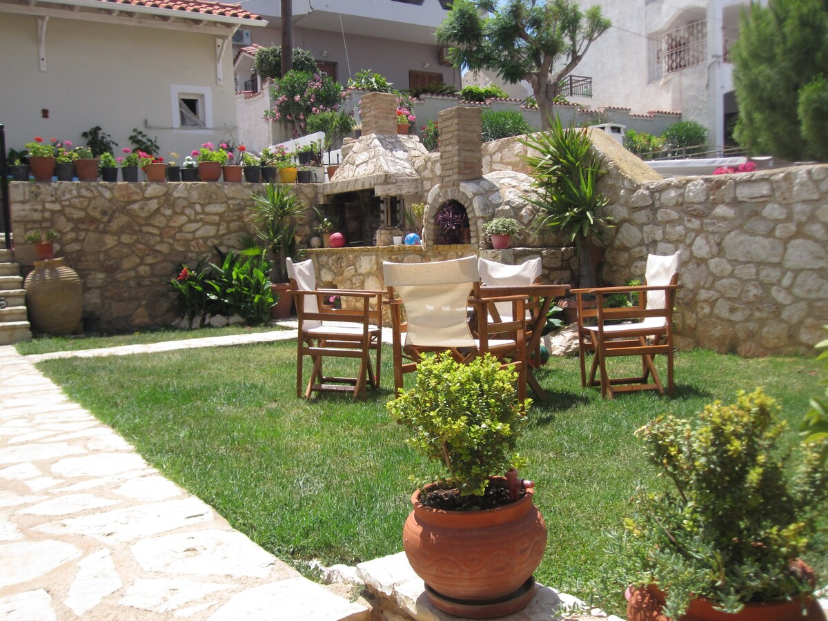 Stone house by the sea