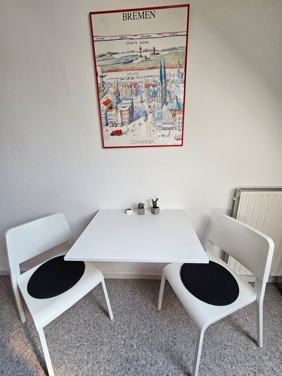 Zentral gelegen im Stadtteil, moderne Wohnung 1.OG