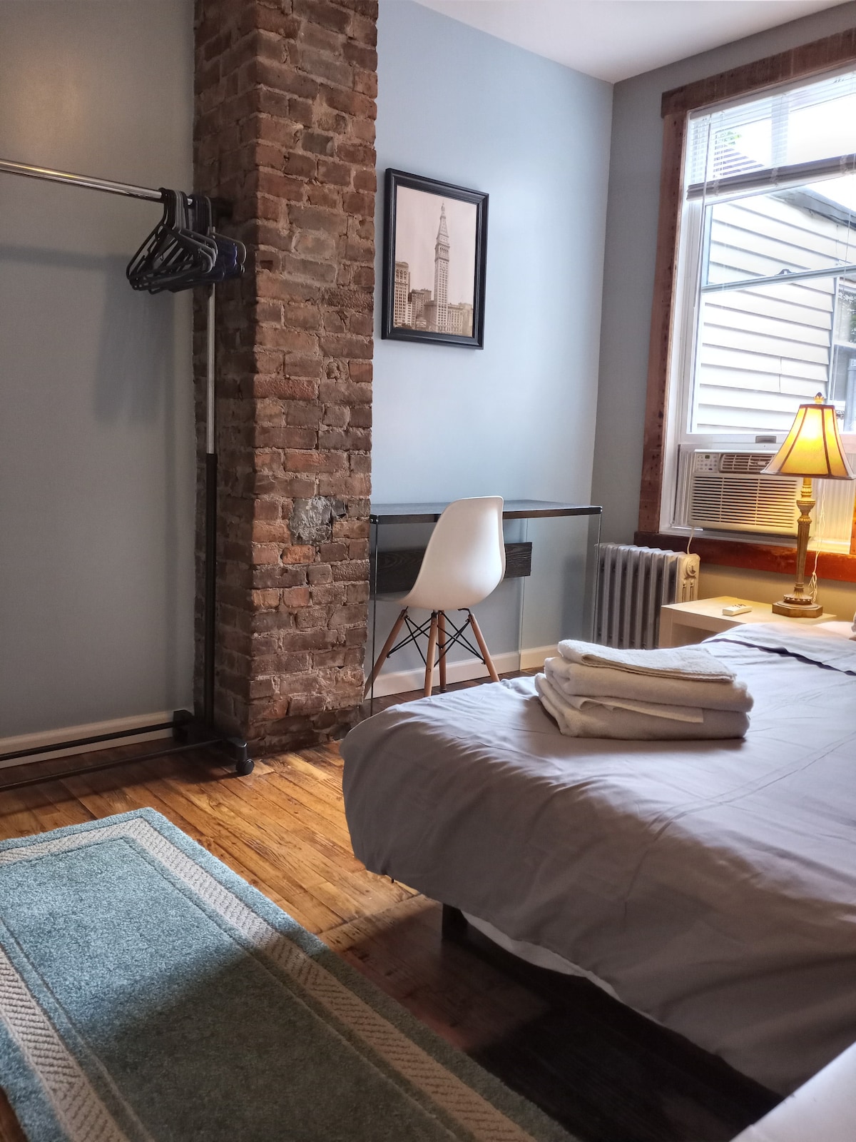 非常好的卧室-纽约市附近的共用卫生间和露台