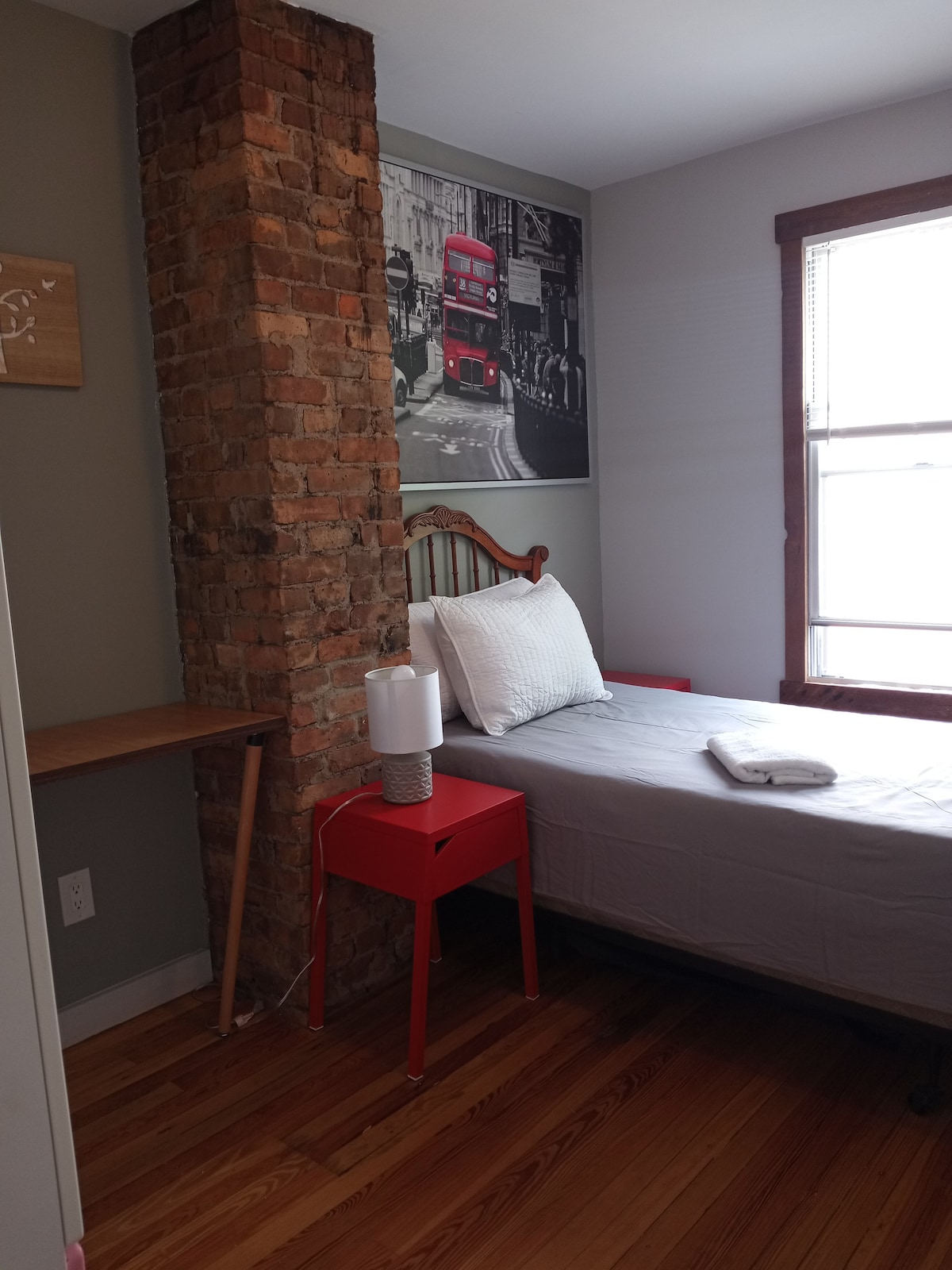 独一无二的卧室，地理位置优越，靠近纽约市。