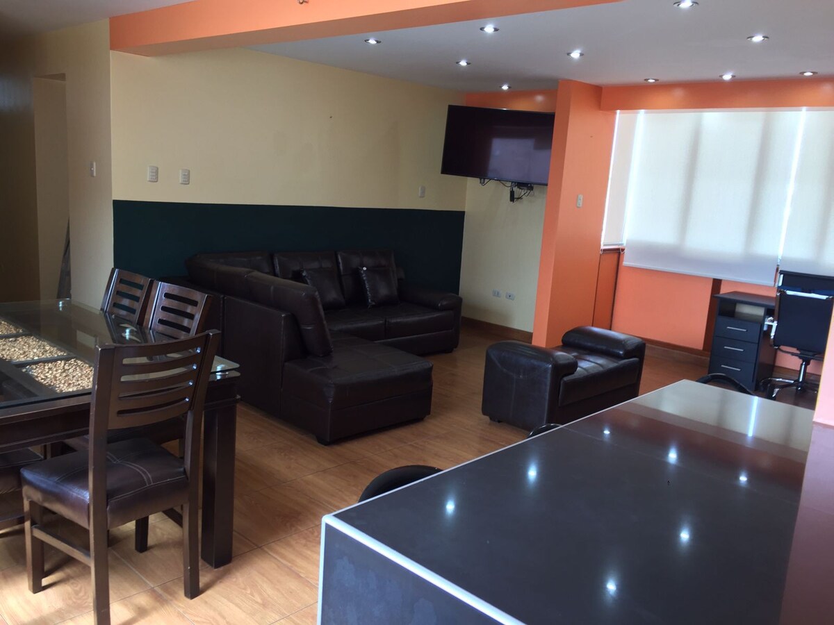 Lovely and central 3BR/2BA apartment in Huanchaco