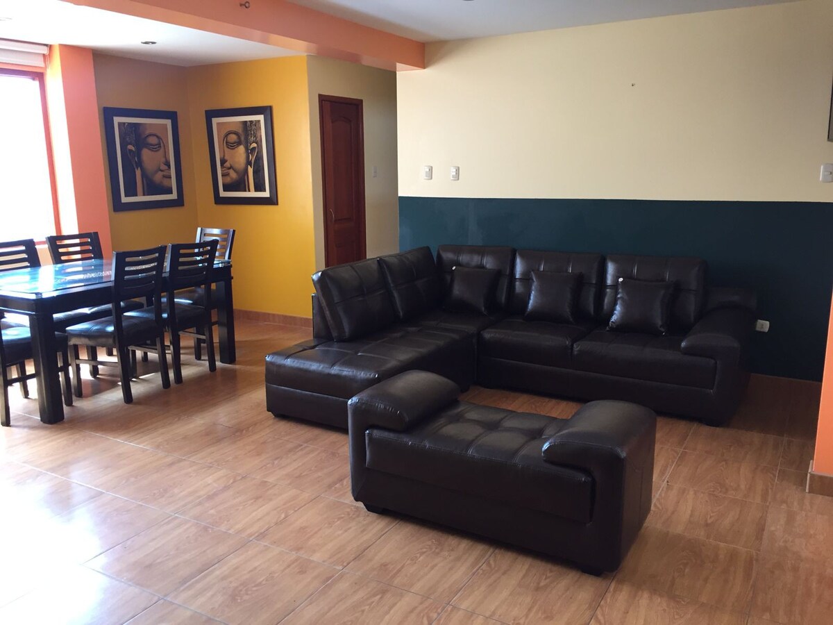 Lovely and central 3BR/2BA apartment in Huanchaco