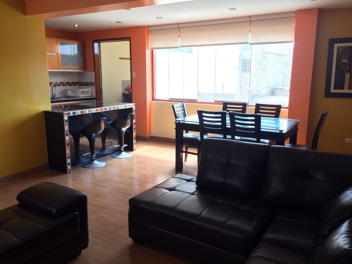 Lovely and central 3BR/2BA apartment in Huanchaco