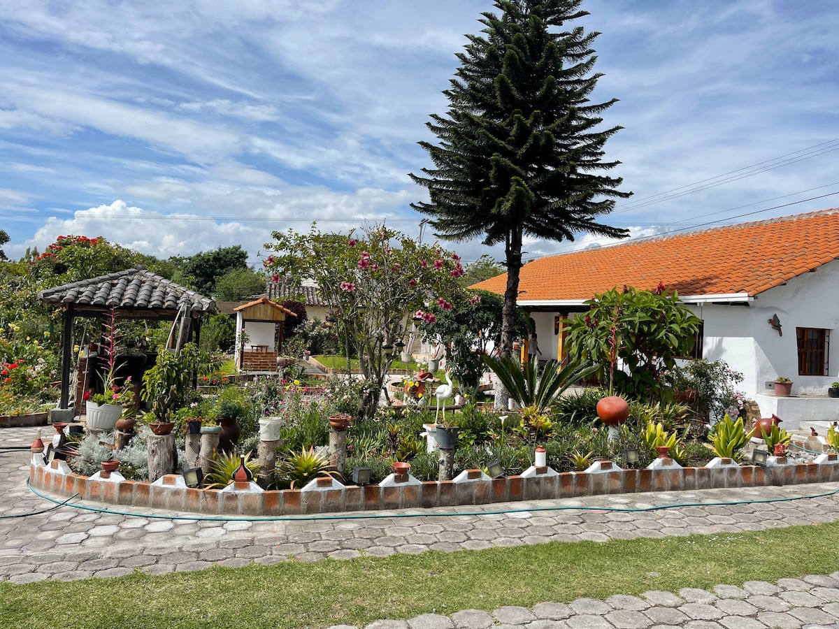 Cerca de Chachimbiro, casa hacienda en Tumbabiro