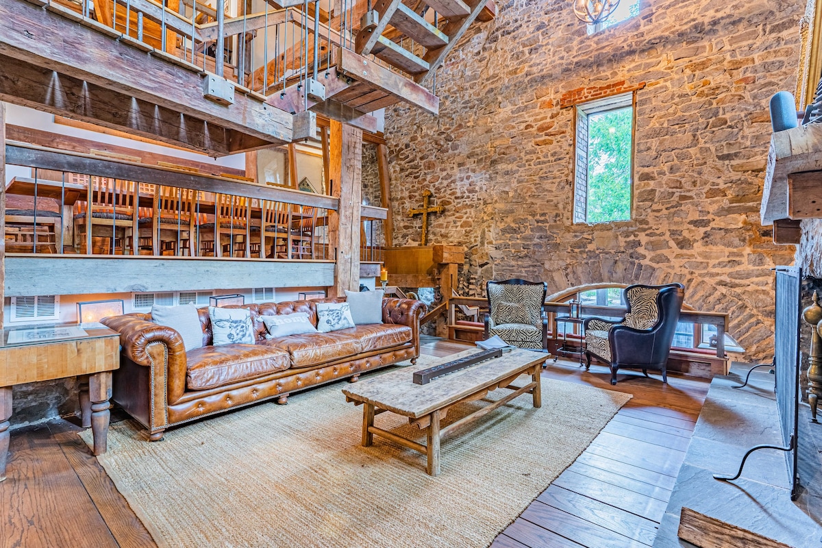 Historic Millhouse Charm Meets Modern Luxury