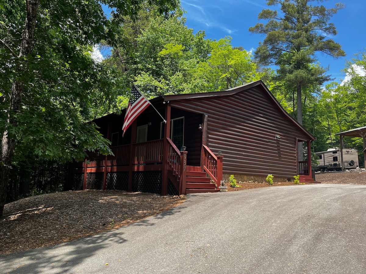 Uncle Jim’s Cabin!