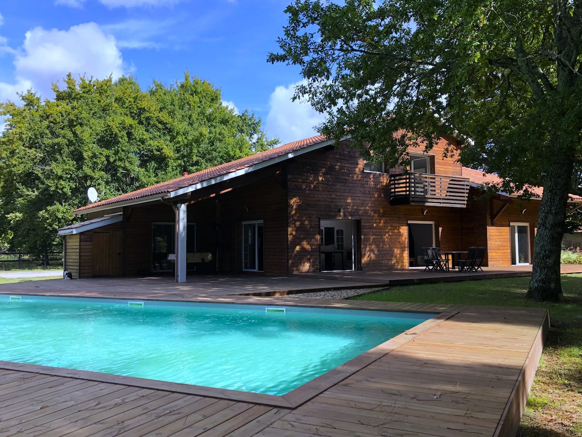 Gîte au bord du lac de Biscarrosse