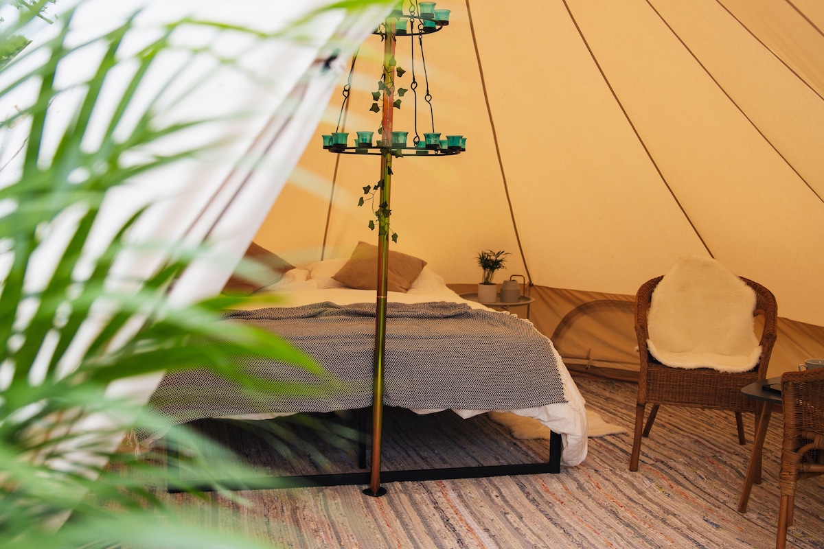 ‘Bramley’ Bell Tent - Romantic Devon Orchard