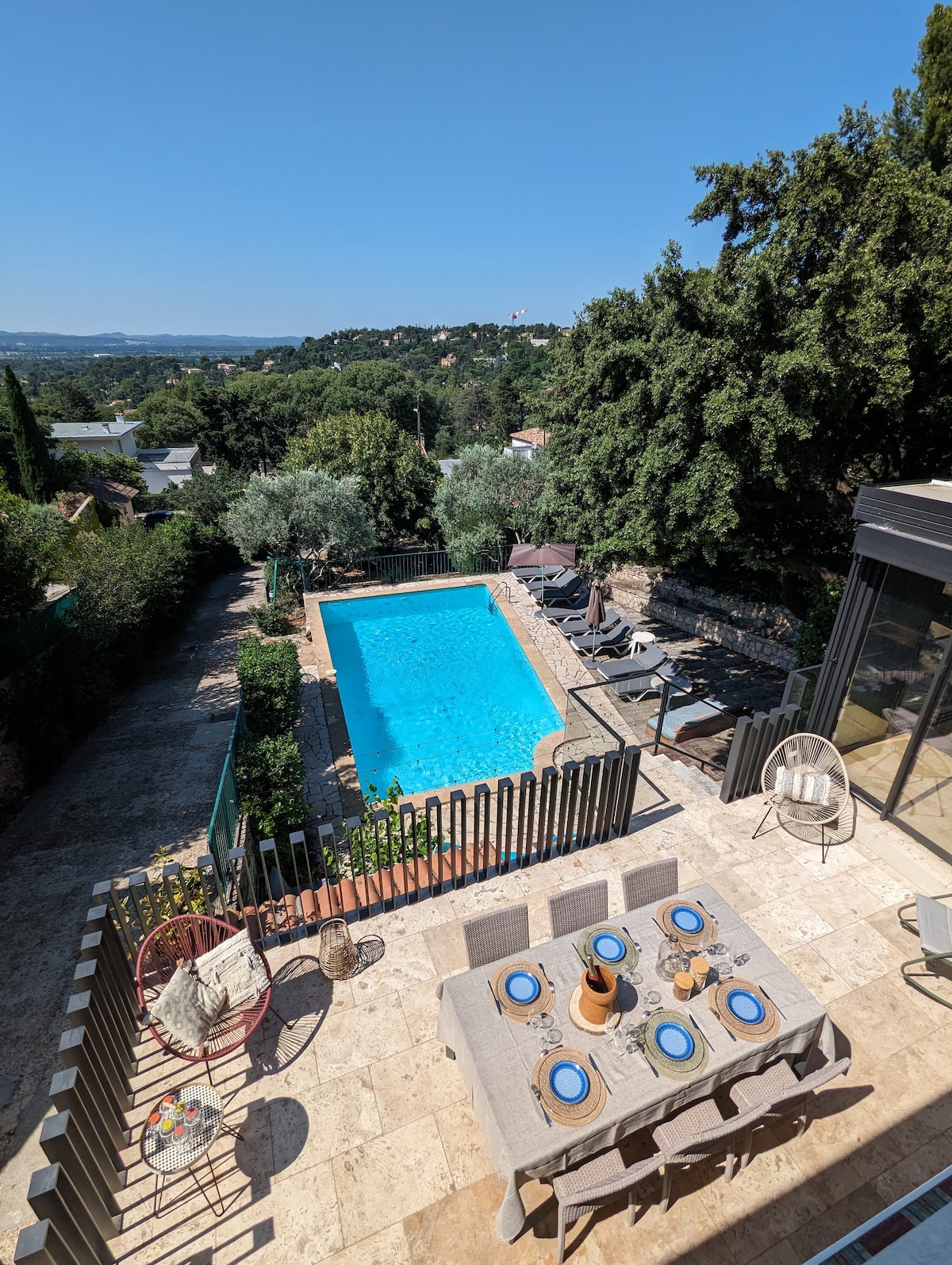 Superbe villa T6 avec piscine et vue Alpilles