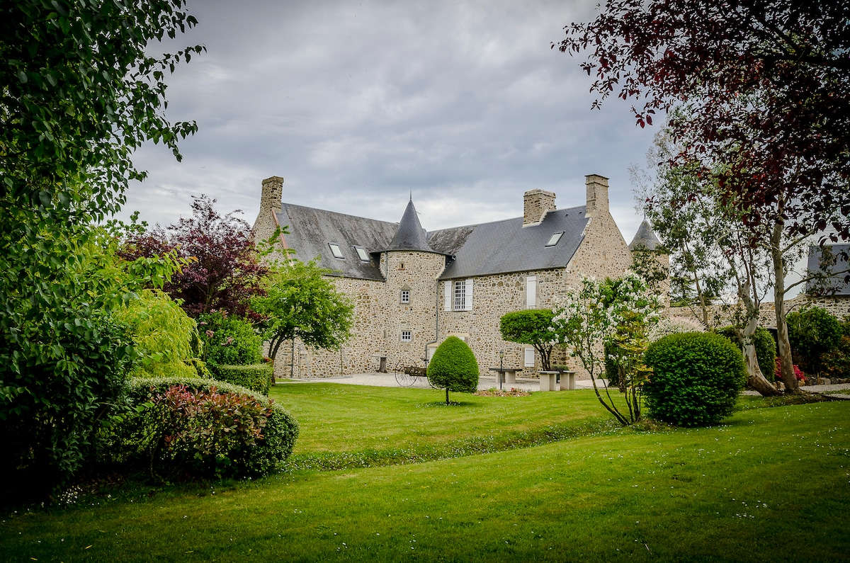 Chambre Guillaume Le conquérant au Manoir Martigny