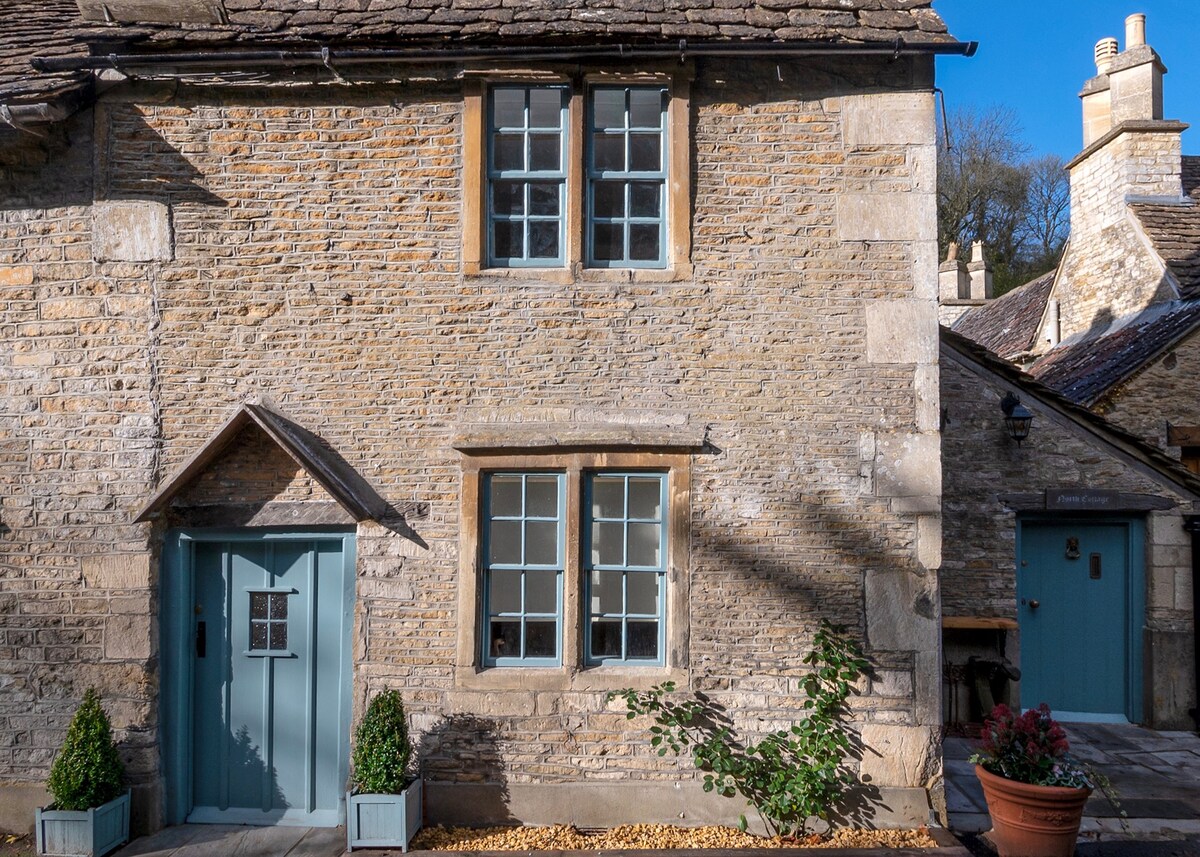 经过精心修复的科茨沃尔德小屋Castle Combe