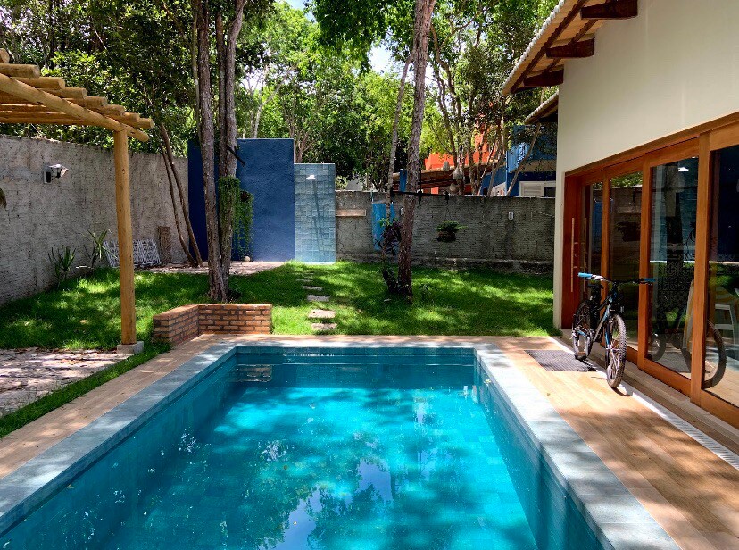 Casa aconchegante com piscina