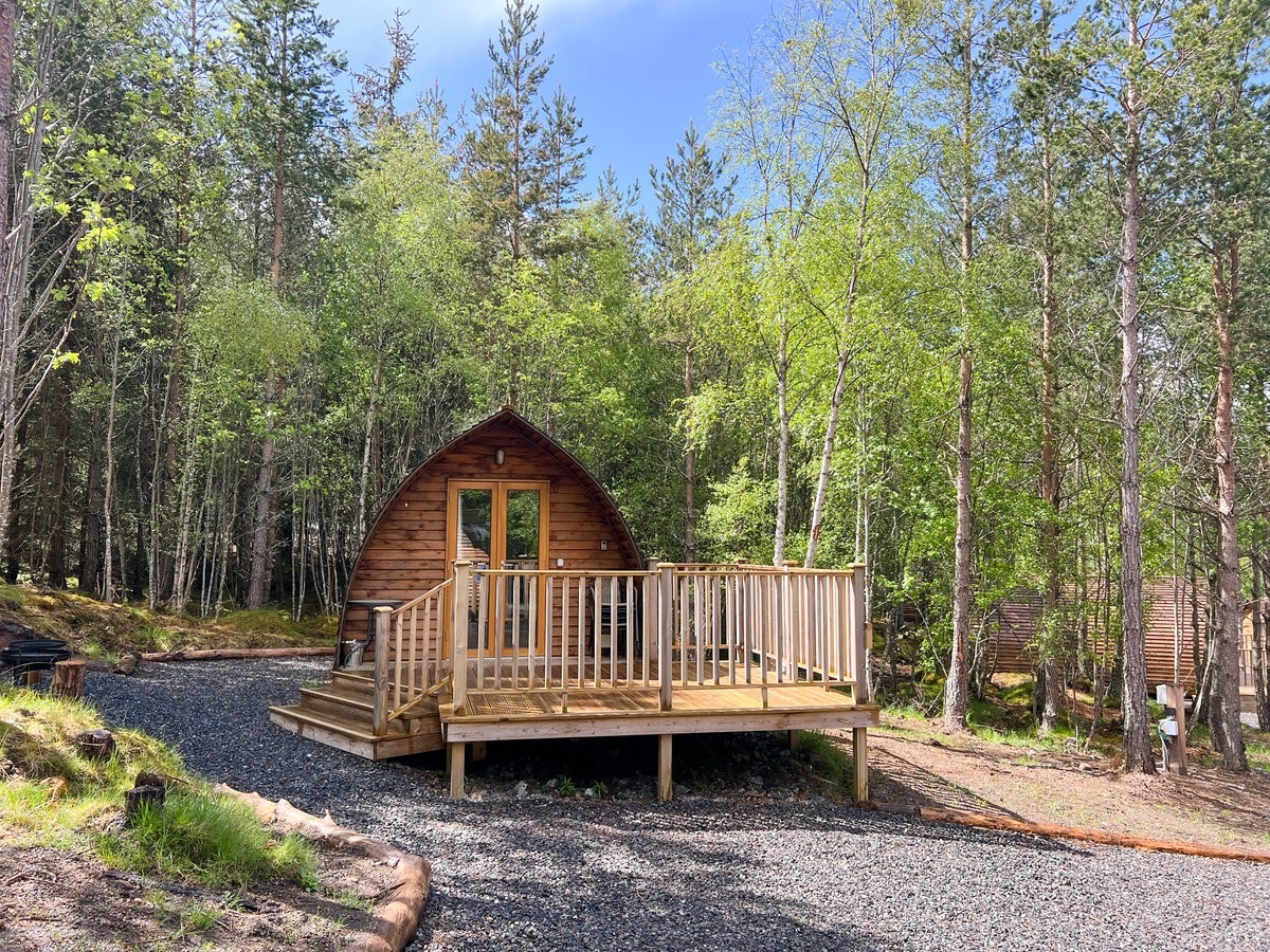 Cosy Glamping Pod in the Scottish Highlands (No.6)